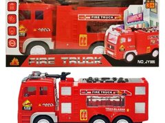 Masina de pompieri, interactiva, cu sunete si lumini, 27 x 13 x 9 cm